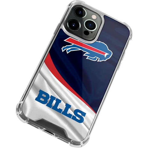 NFL Buffalo Bills iPhone 15 Pro Max Clear Case